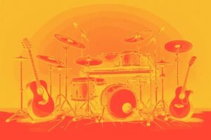 Image of Musical Instrument – Artistic Drawing – Item: 53389