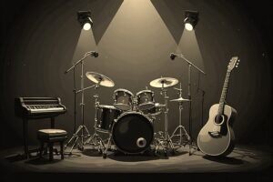 Image of Musical Instrument – Artistic Drawing – Item: 54062