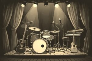 Image of Musical Instrument – Artistic Drawing – Item: 54063