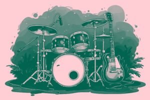 Image of Musical Instrument – Artistic Drawing – Item: 53055