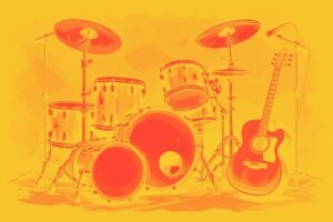 Image of Musical Instrument – Artistic Drawing – Item: 53394