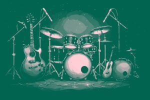 Image of Musical Instrument – Artistic Drawing – Item: 53059