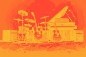 Image of Musical Instrument – Artistic Drawing – Item: 53459