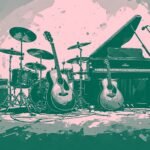Image of Musical Instrument – Artistic Drawing – Item: 53066