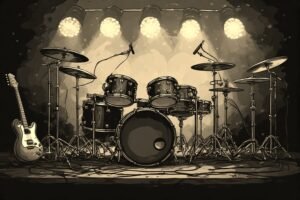 Image of Musical Instrument – Artistic Drawing – Item: 54077
