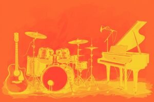 Image of Musical Instrument – Artistic Drawing – Item: 53462