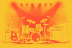 Image of Musical Instrument – Artistic Drawing – Item: 53465