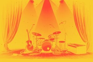 Image of Musical Instrument – Artistic Drawing – Item: 53466