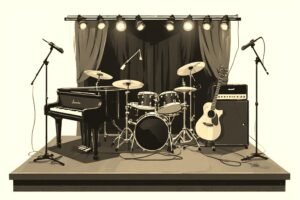 Image of Musical Instrument – Artistic Drawing – Item: 54087