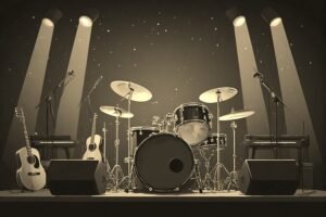 Image of Musical Instrument – Artistic Drawing – Item: 54088