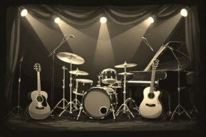 Image of Musical Instrument – Artistic Drawing – Item: 54091