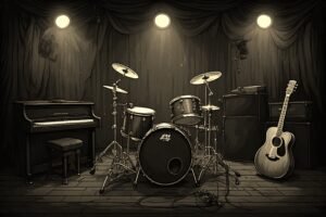 Image of Musical Instrument – Artistic Drawing – Item: 54093