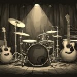 Image of Musical Instrument – Artistic Drawing – Item: 54095