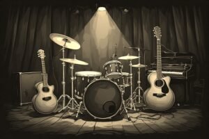 Image of Musical Instrument – Artistic Drawing – Item: 54095