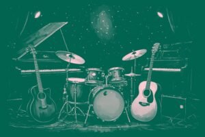 Image of Musical Instrument – Artistic Drawing – Item: 53086