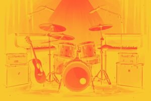 Image of Musical Instrument – Artistic Drawing – Item: 53481