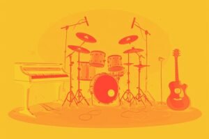 Image of Musical Instrument – Artistic Drawing – Item: 53485
