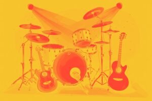 Image of Musical Instrument – Artistic Drawing – Item: 53486