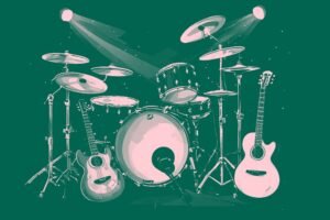 Image of Musical Instrument – Artistic Drawing – Item: 53093
