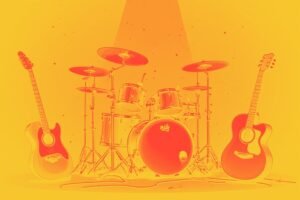 Image of Musical Instrument – Artistic Drawing – Item: 53487