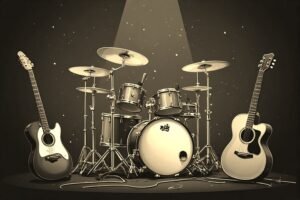 Image of Musical Instrument – Artistic Drawing – Item: 54105