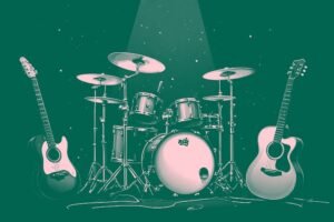 Image of Musical Instrument – Artistic Drawing – Item: 53094