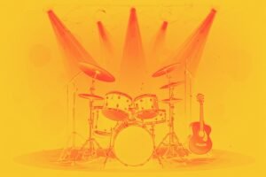 Image of Musical Instrument – Artistic Drawing – Item: