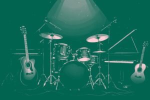Image of Musical Instrument – Artistic Drawing – Item: 53101