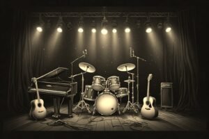 Image of Musical Instrument – Artistic Drawing – Item: 54113