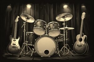 Image of Musical Instrument – Artistic Drawing – Item: 54114