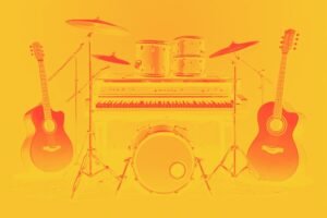 Image of Musical Instrument – Artistic Drawing – Item: 53498