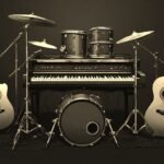 Image of Musical Instrument – Artistic Drawing – Item:
