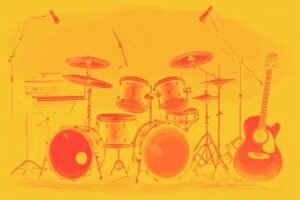 Image of Musical Instrument – Artistic Drawing – Item: 53500
