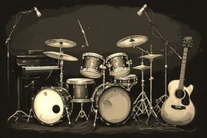 Image of Musical Instrument – Artistic Drawing – Item: 54118