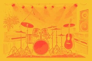 Image of Musical Instrument – Artistic Drawing – Item: 53505
