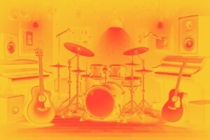Image of Musical Instrument – Artistic Drawing – Item: 53506