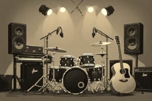 Image of Musical Instrument – Artistic Drawing – Item: 54129