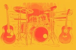 Image of Musical Instrument – Artistic Drawing – Item: 53512