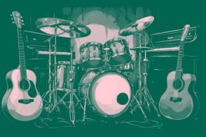 Image of Musical Instrument – Artistic Drawing – Item: 53119