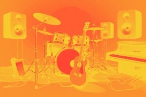 Image of Musical Instrument – Artistic Drawing – Item: 53513
