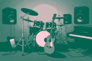 Image of Musical Instrument – Artistic Drawing – Item: 53120
