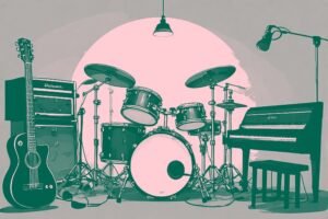 Image of Musical Instrument – Artistic Drawing – Item: 53121