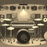 Image of Musical Instrument – Artistic Drawing – Item: 54133