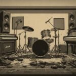 Image of Musical Instrument – Artistic Drawing – Item: 54134