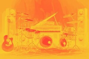 Image of Musical Instrument – Artistic Drawing – Item: 53520