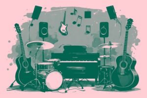Image of Musical Instrument – Artistic Drawing – Item: 53129