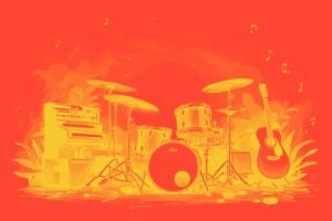 Image of Musical Instrument – Artistic Drawing – Item: 53523