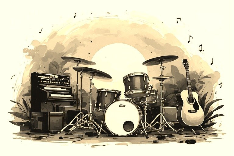 From the Musical Instrument – Artistic Drawing – Item: 54141 Image of Musical Instrument – Artistic Drawing – Item: 54141