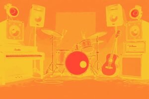 Image of Musical Instrument – Artistic Drawing – Item: 53524