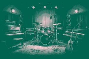 Image of Musical Instrument – Artistic Drawing – Item: 53132
